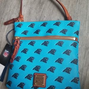 Limited edition Carolina Panthers  crossbody  purs